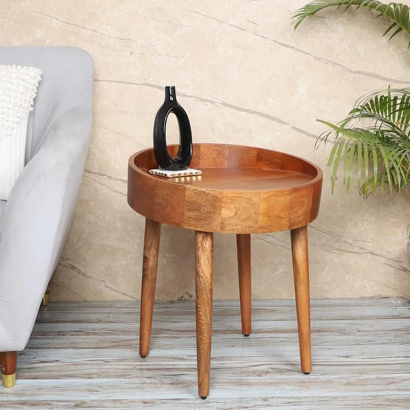 Byro Wooden Accent Table media 1
