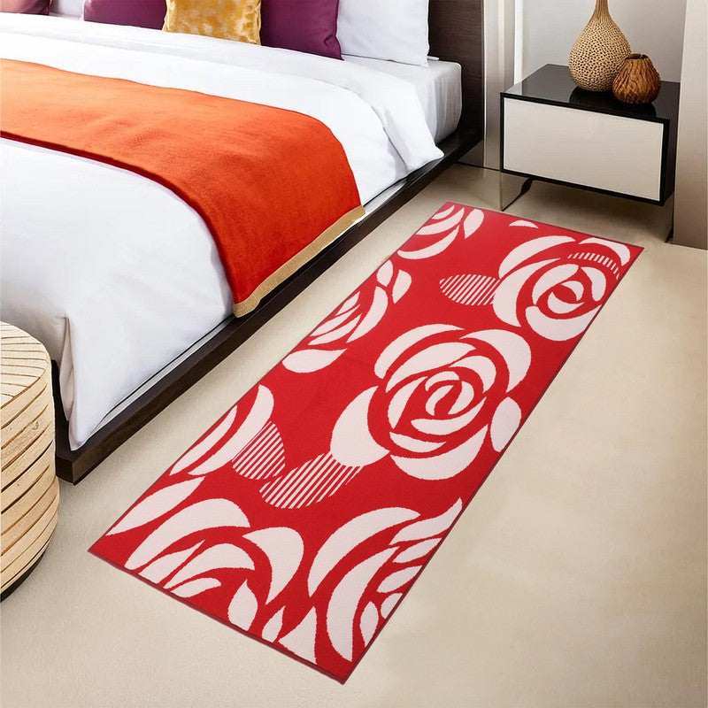 Rosella Nylon Runner Rug - Red media 3