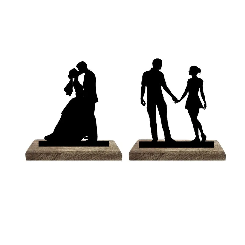Endearing Connection Showpiece - Set Of Two media 5