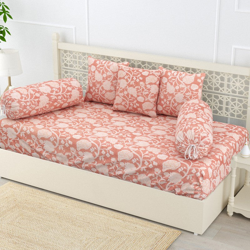 Orvinda Ethnic Cotton Diwan Set - Six Piece Set