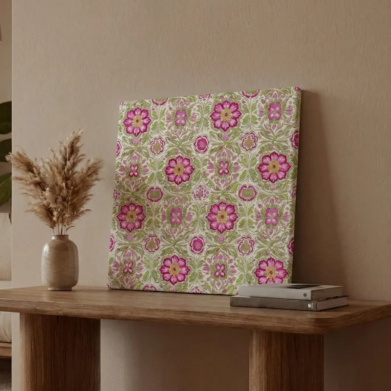 Tribal Flora Canvas Wall Art media 1
