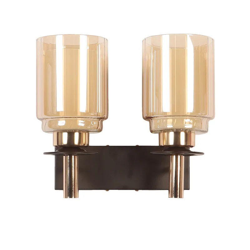 Khrystal Glass & Iron Wall Lamp media 5