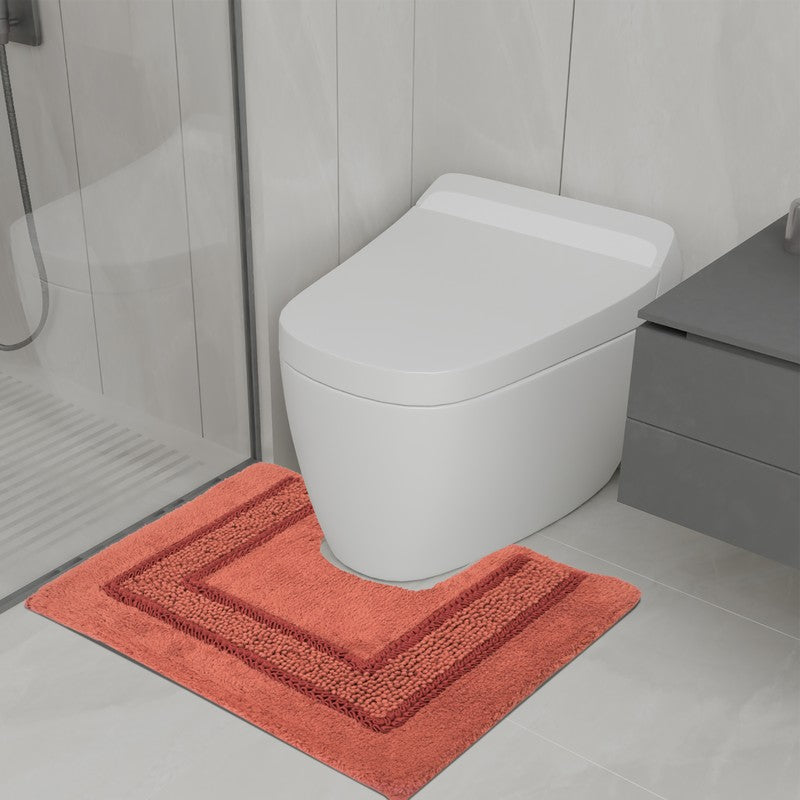SpaStep Cotton Bath Mat (Orange) - Set of Two media 4