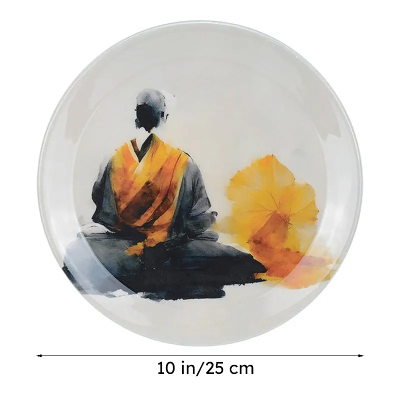 Meditation Mantra Wall Plate media 5
