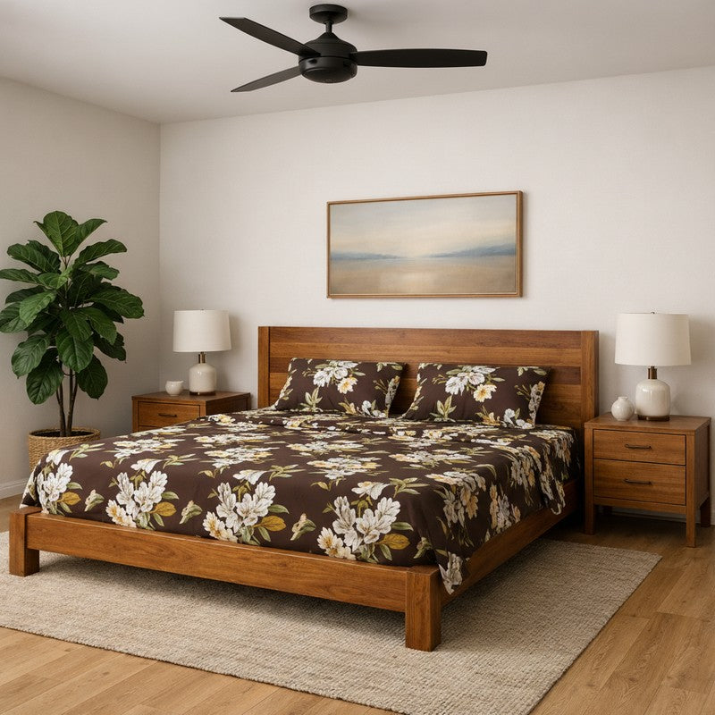 Zarini Microfiber Microfiber Bedsheet - 150 GSM - King
