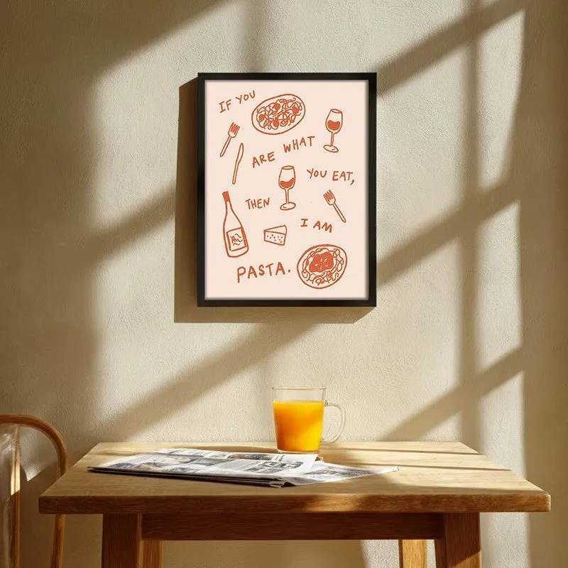 Redplush Barline Archival Canvas Wall Art - Black media 1