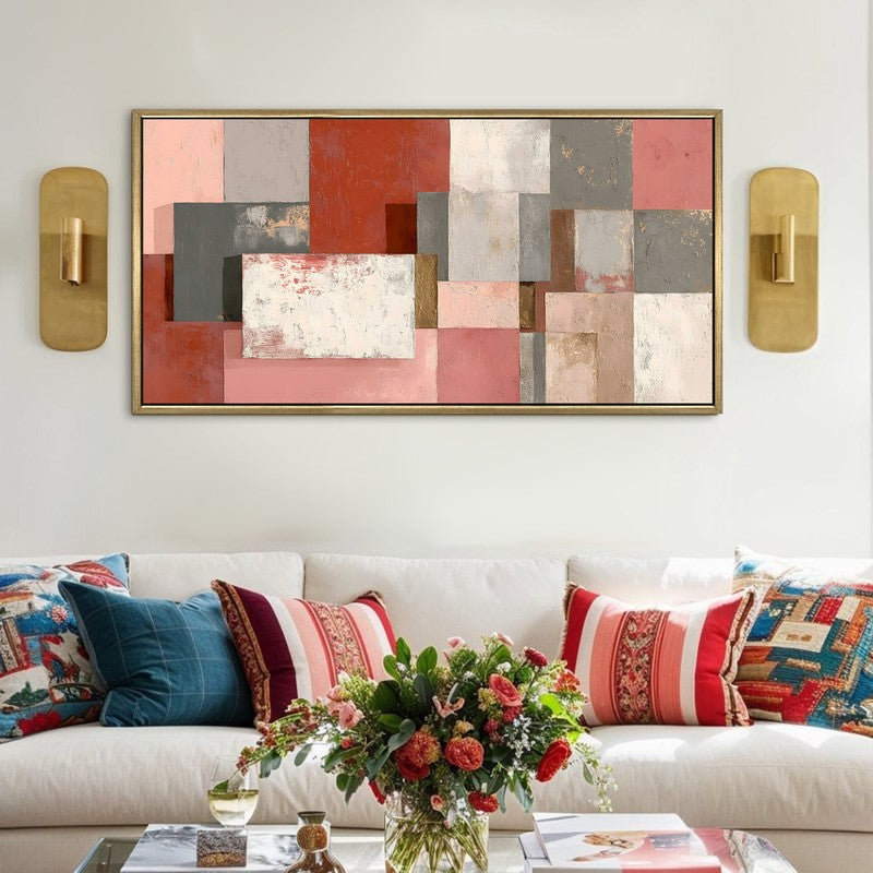 Abstract Echoes Canvas III Wall Art