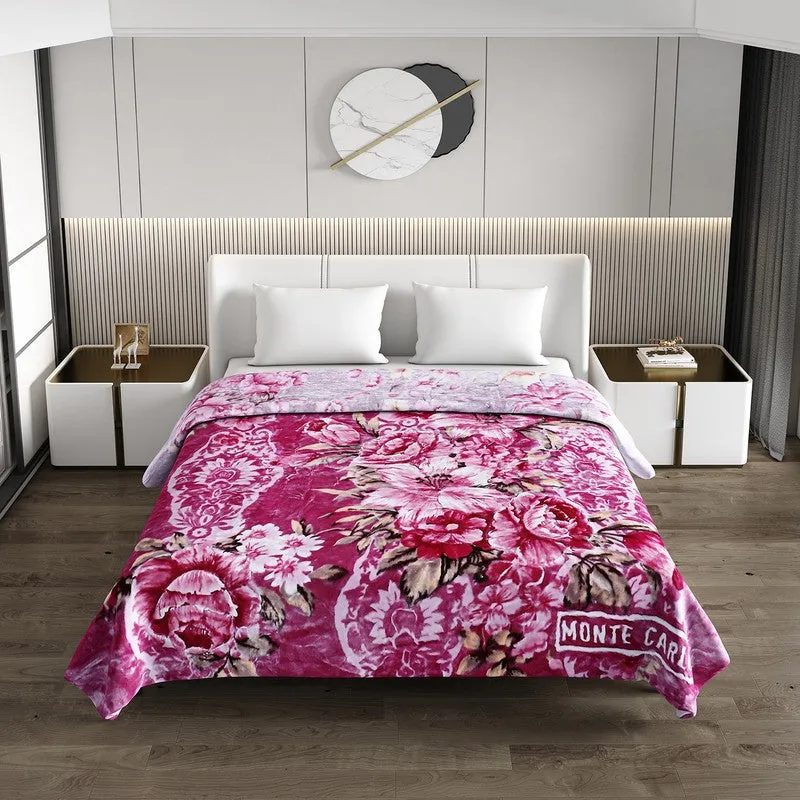 Monte Carlo Blossom Bliss Blanket - 800 GSM media 4
