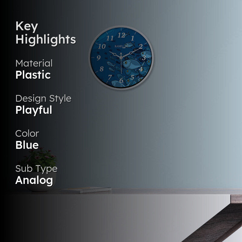 Jabil Sweep Silent Wall Clock media 2