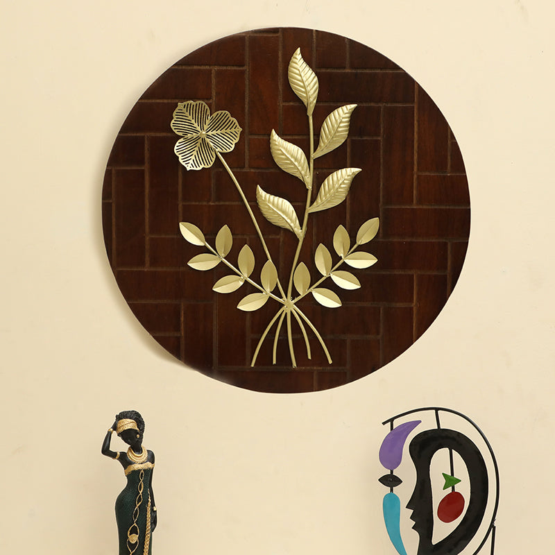 Herv Metal & Wood Wall Accent
