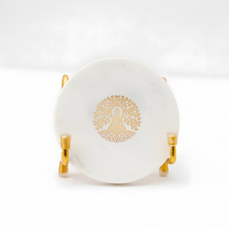 Tree Of Life Marble Showpiece media 4