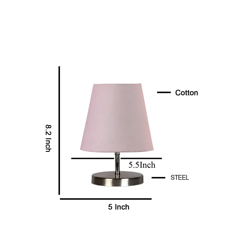 Vidro Fabric Table Lamp - Grey,Silver media 5