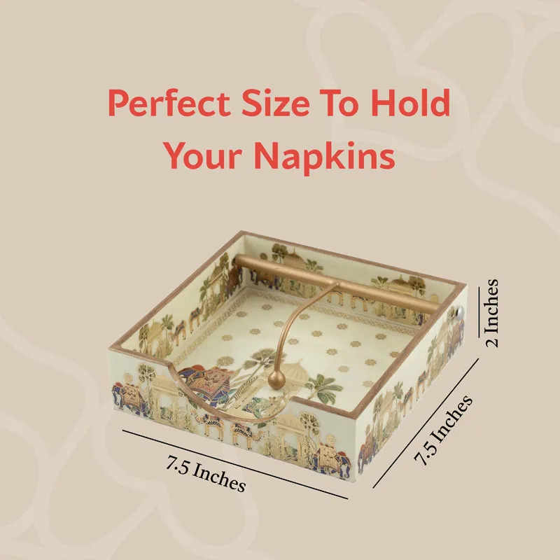 Royal Parade Wooden Tissue Holder media 6