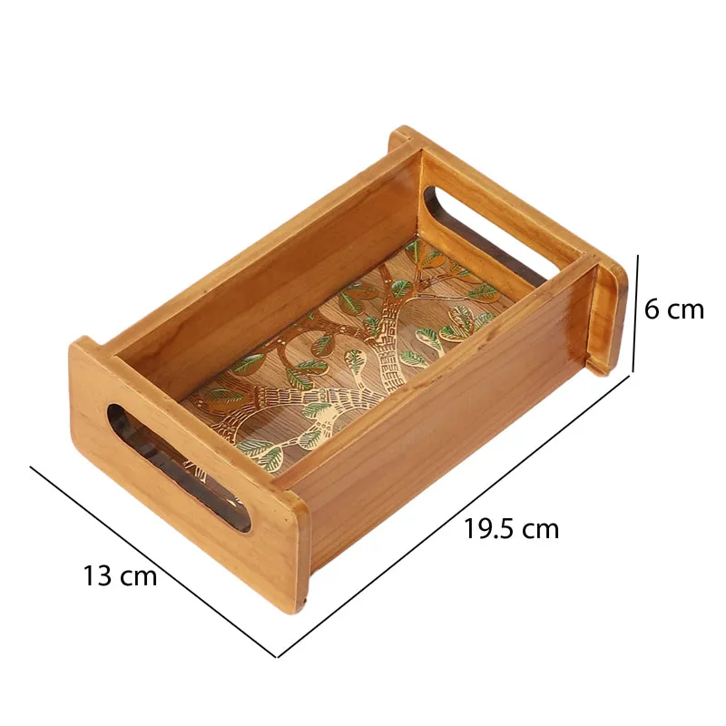Sona Patta Wooden Serving Tray media 6