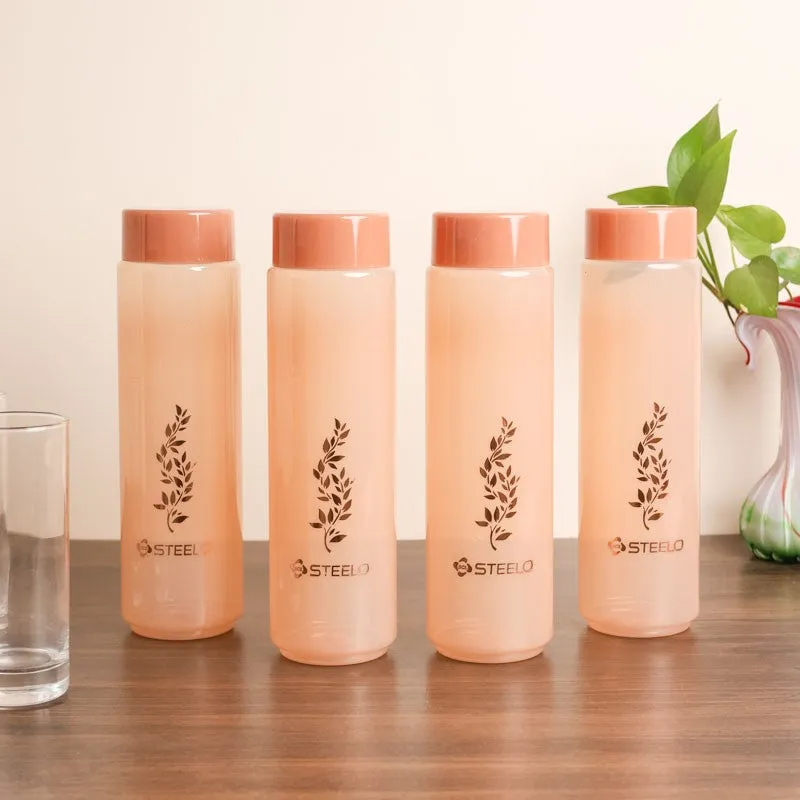 HydraBloom Beige Clear PET Bottle (1000 mL Each) - Set Of Four media 1