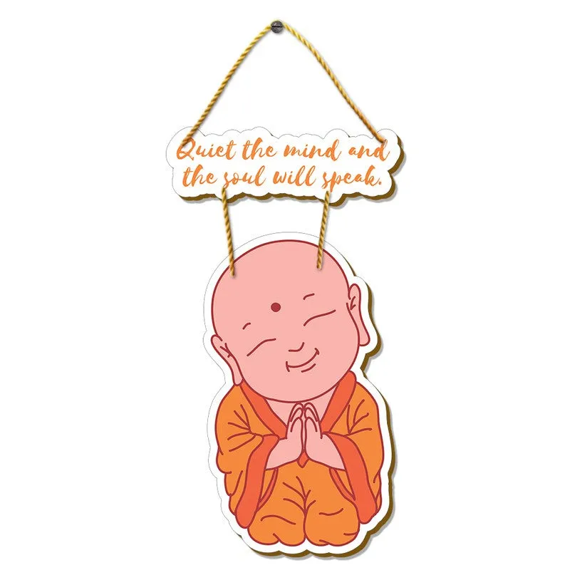 A Little Buddha's Message MDF Wall Accent media 5