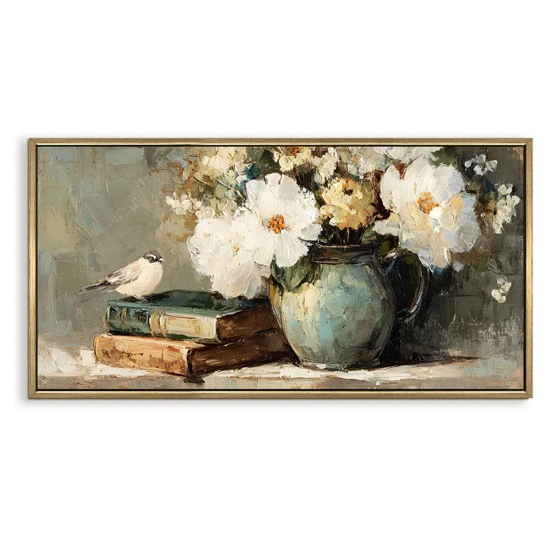 Serendipity Canvas Wall Painting With Frame media 3