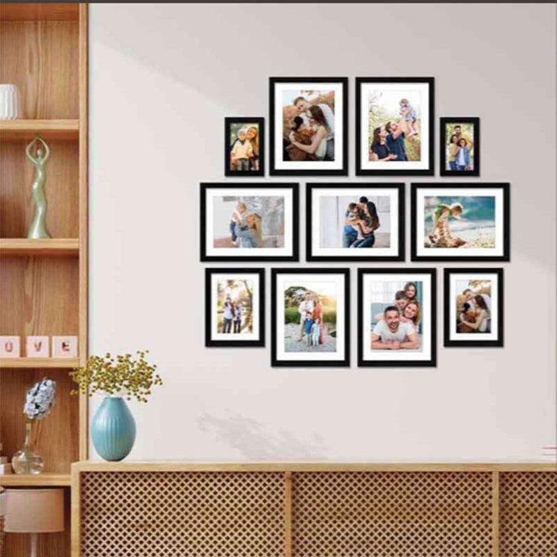 Iksha MDF Photo Frame - Set Of Eleven