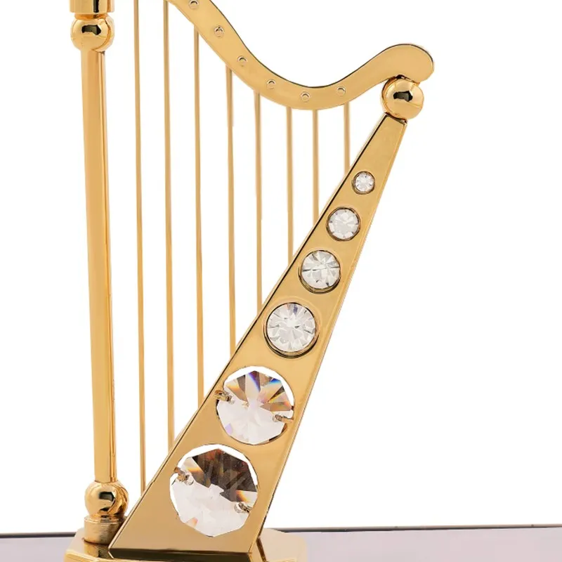 Golden Harmony Music 24K Gold Plated Mild Steel Showpiece media 5