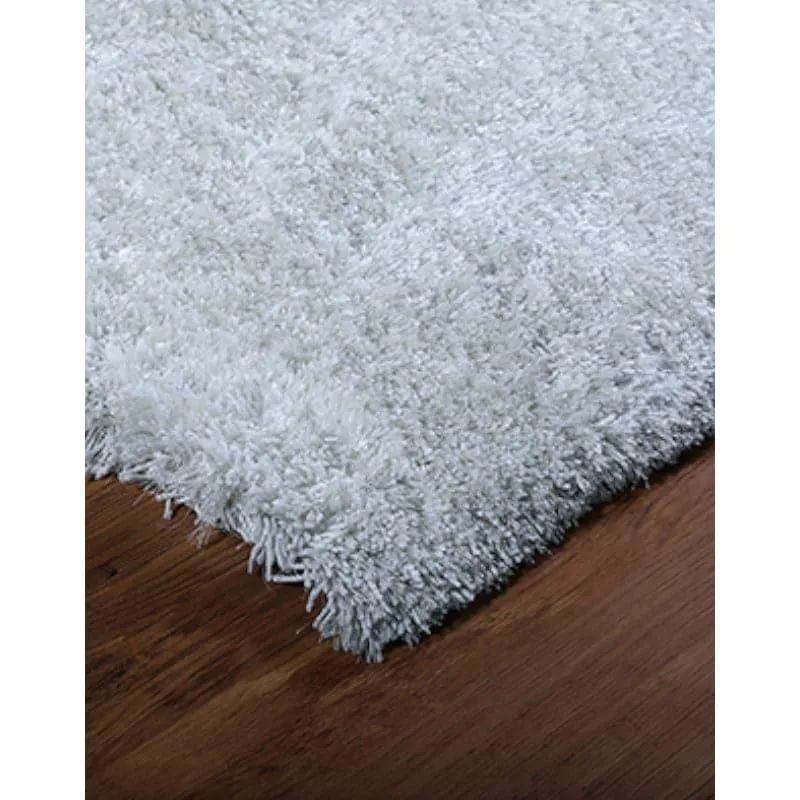 Table Tufted Woven Whisper Rug - White media 4