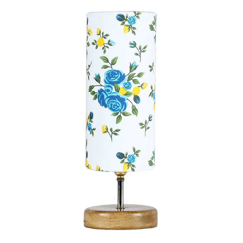 Alba Hisha Wooden Table Lamp - Multicolor media 4