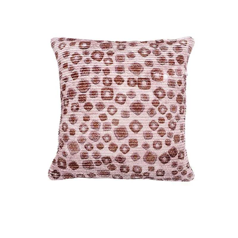 PixelMosaic Cushion Cover (Brown) - Set Of Five media 3