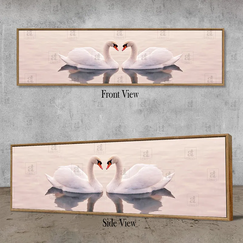 Pair Of Swans Wall Art media 4