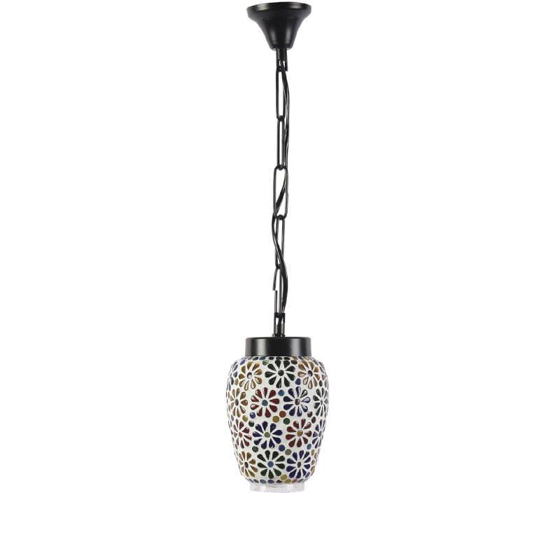 Flora Bloomy Glass Ceiling Lamp media 4