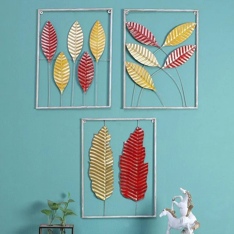 Foliage Fora Iron Wall Accent - Set Of Three media 1