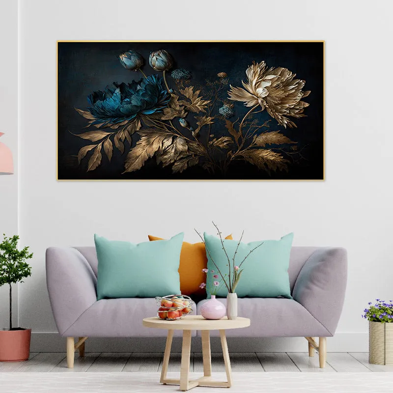 Saya Flora Canvas Wall Painting media 3