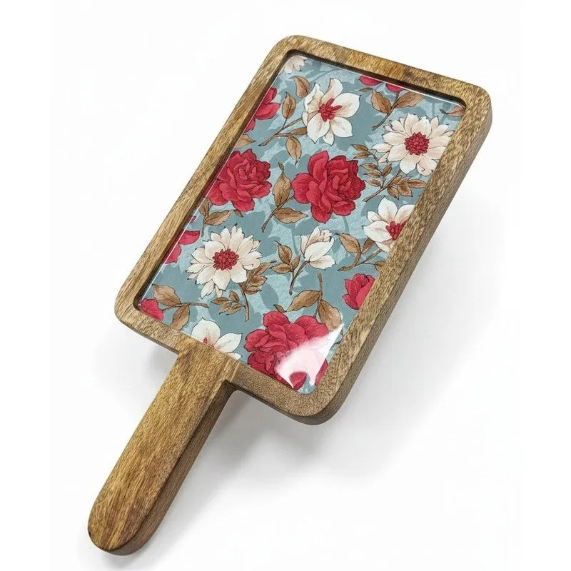 Auralith Mango Wood Serving Platter media 4