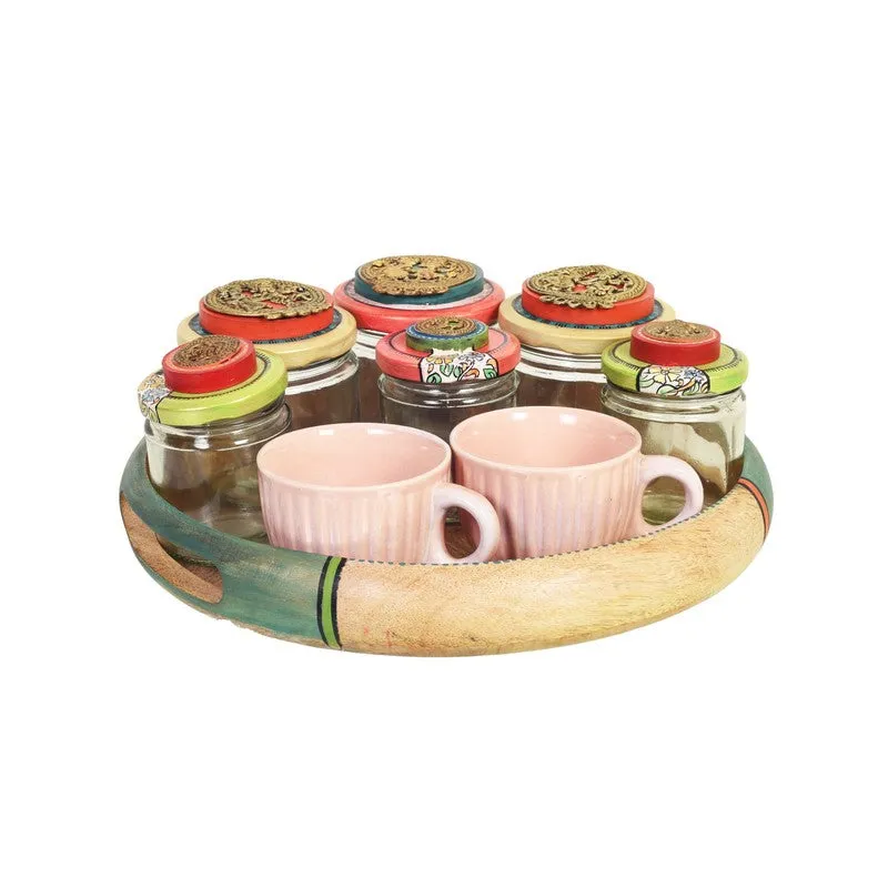 Folkza Decorative Jars & Cups with Tray media 5