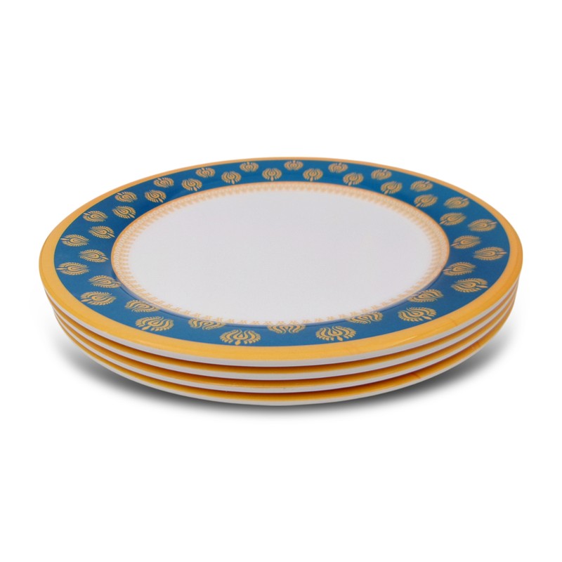 Royal Bloom Melamine Dinner Set - Twelve Piece Set media 10