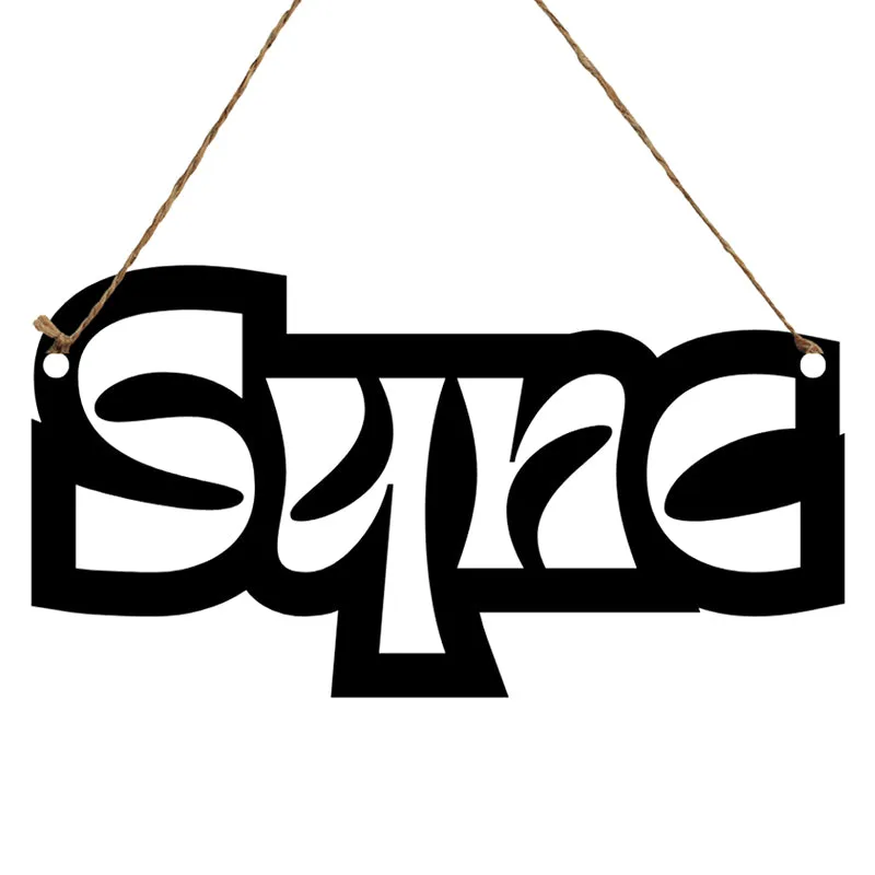 Sync Mild Steel Wall Accent media 3