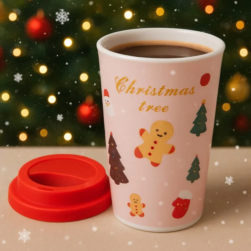 Sassy Ceramic,Silicone Coffee Mug (400 mL) media 3