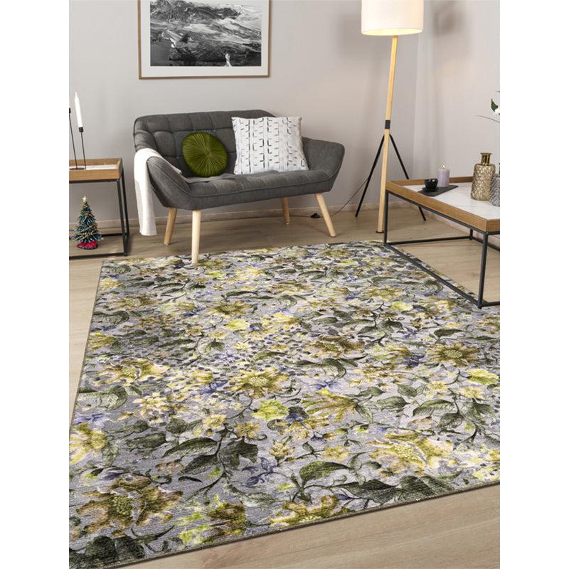Sumaya Floral Carpet - Grey media 3
