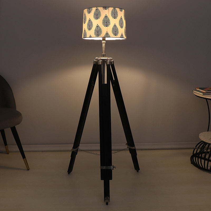 Tropica Printed Tripod Floor Lamp