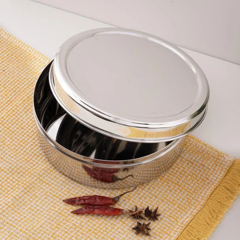 Papad Stainless Steel Dabba - 3000 mL media 4