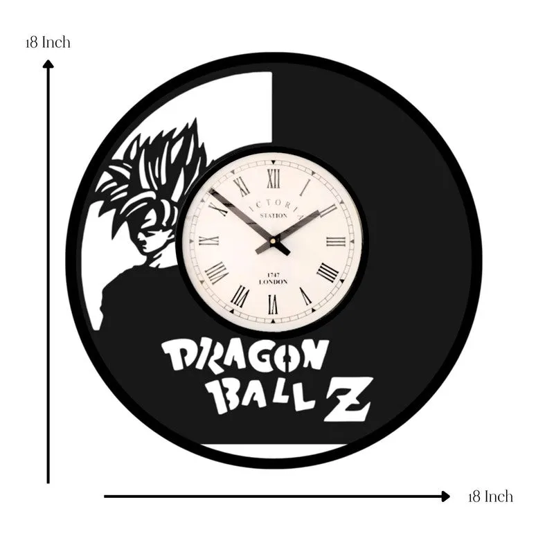 Dragon Ballz Steel Analog Wall Clock - Black media 7