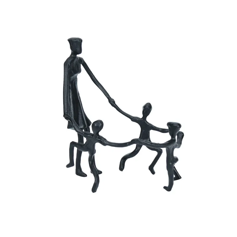 Ringa Ringa Roses Showpiece - Black media 3