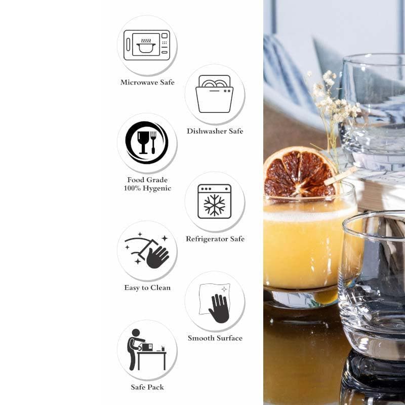 Mackensi Tumbler (320 mL Each) - Set Of Six media 5