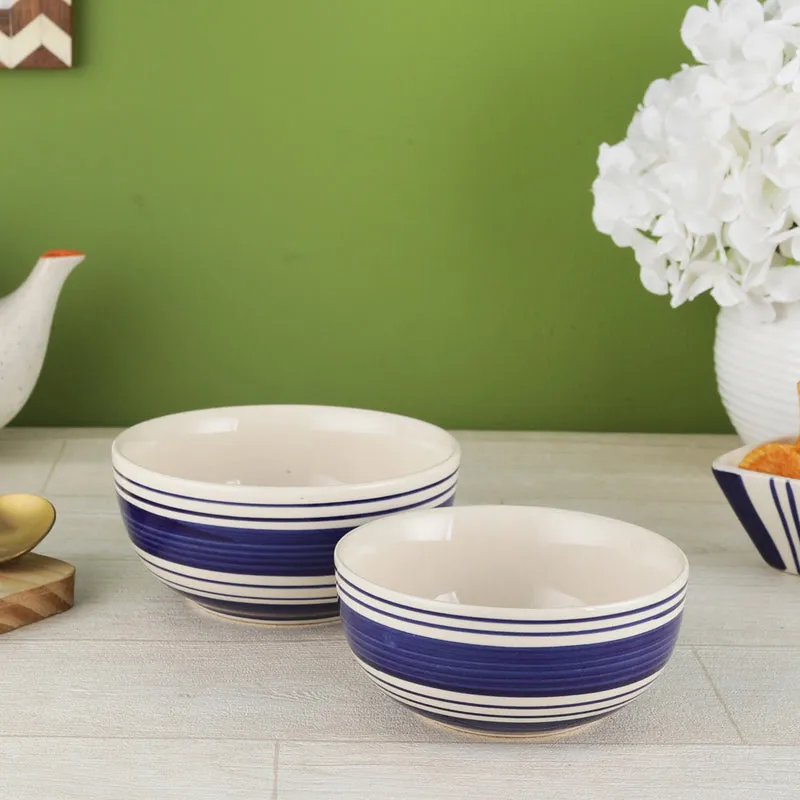 Zafran Serving Bowl (500 mL/350 mL) - Set Of Two media 1