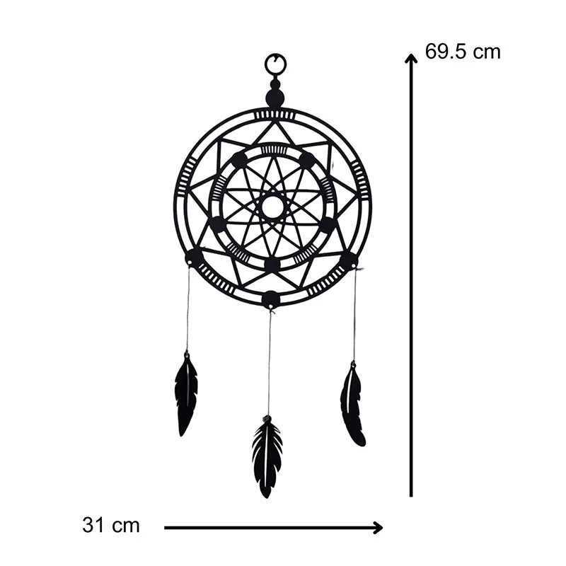 Dreamcatcher Black Wall Accent media 5