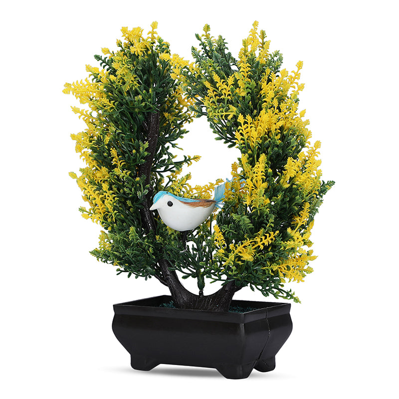 Fiori Artificial Plant With Black Plastic Pot media 4