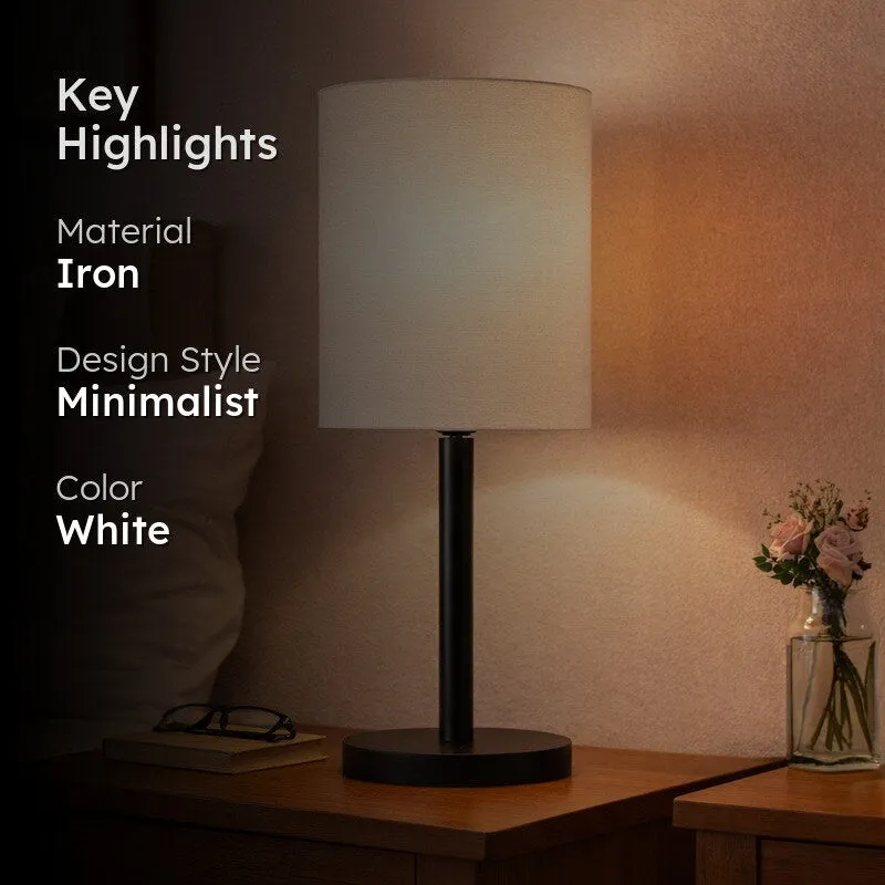 Minimal Aura Table Lamp - White media 2