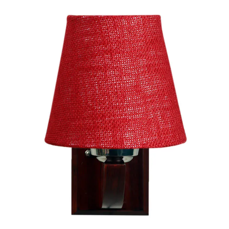 Berry Conical Wooden Wall Lamp media 6