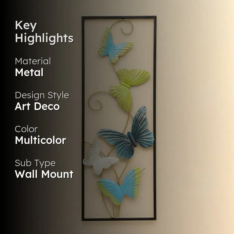 Odariya Butterfly Metal Wall Accent media 2