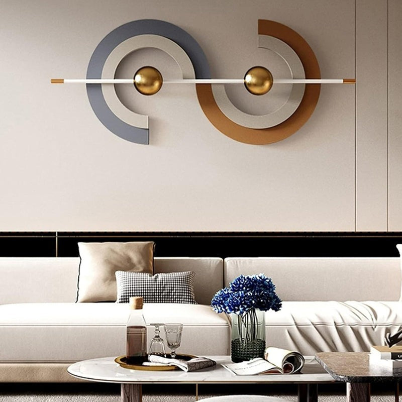 Infinity Forge Modern Metal Wall Accent image 4