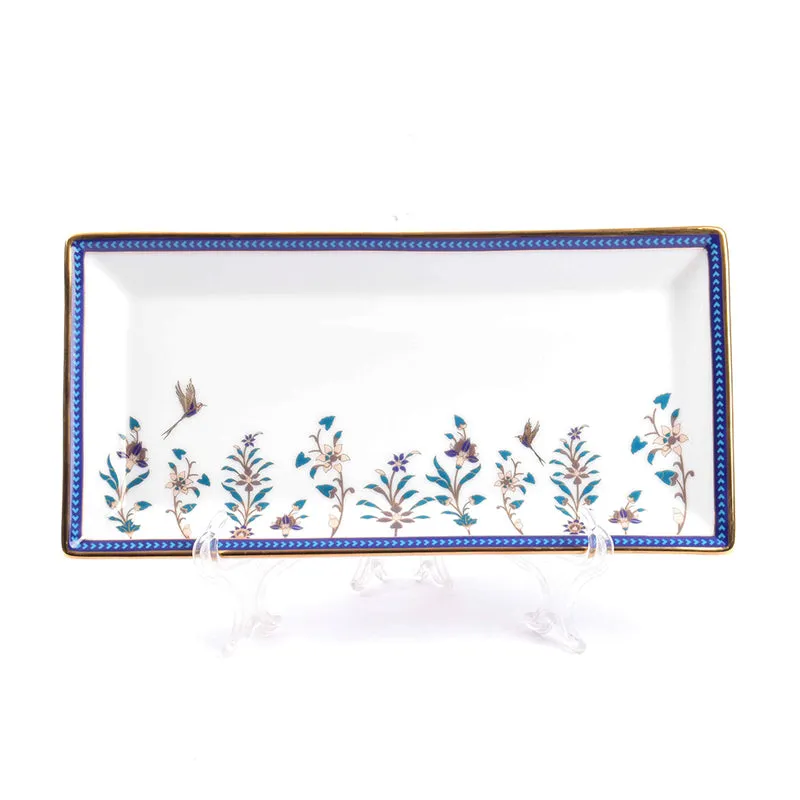 Gilded Shahi Porcelain Platter media 2