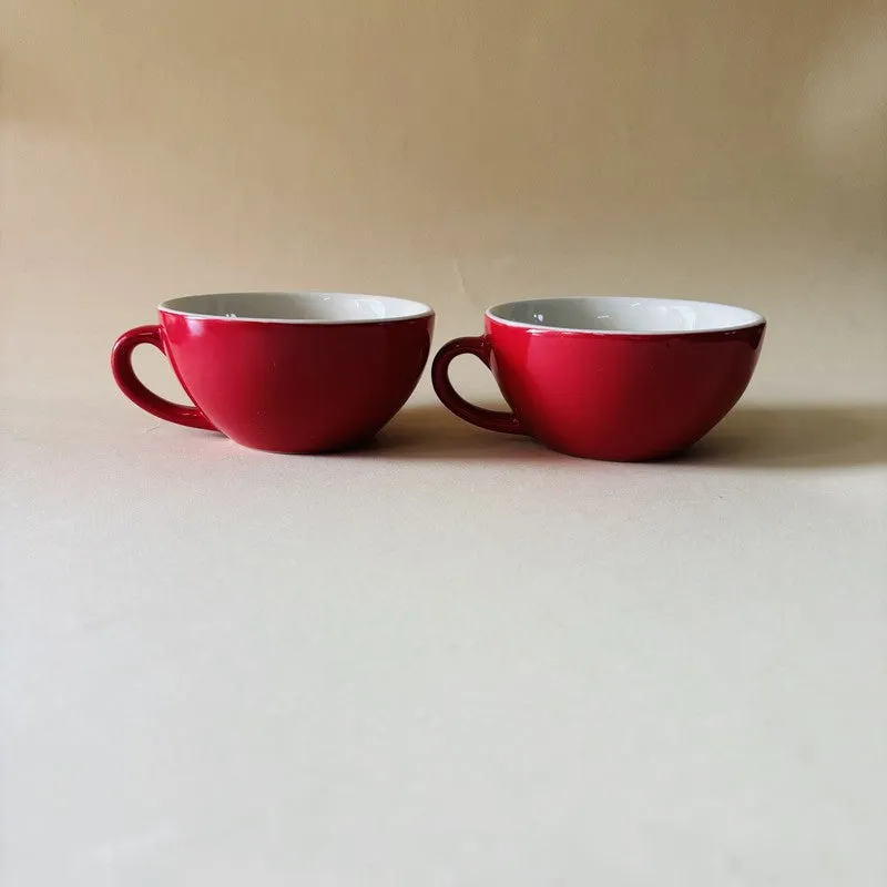Classic Ceramic Tea Cup (240 mL Each) - Set Of Two media 4